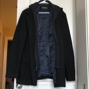 Guess Mens Pea Coat XL